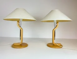 Hot Pamono Scandinavian Modern Grevie Table Lamps by Lars Bessfel for Ateljé Lyktan, 1980s, Set of 2