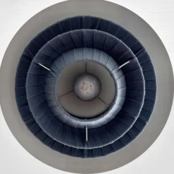 Online Pamono Scandinavian Pendant Lamp in Teak and Metal, 1950s