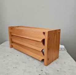 Sale Pamono Scandinavian Pine Wall Lamp by Gösta Känngård for Nordisk Present, 1960s