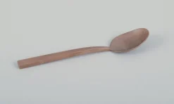 Sale Pamono Scanline Brass Flatware Dinner Set by Sigvard Bernadotte, Set of 15