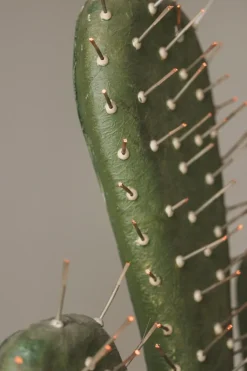 Clearance Pamono Sculptural Cactus Floor Lamp in Travertine and Fiberglass, 1970s