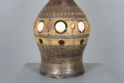 Best Pamono Sculptural Ceramic Lamp by Georges Pelletier, France, 1970s