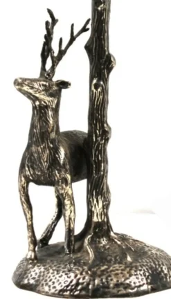 Best Pamono Sculptural Silver-Plated Deer Table Lamp from Valenti Luce, Spain, 1968