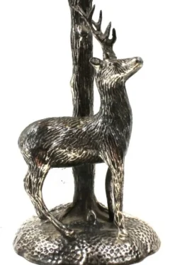 Best Pamono Sculptural Silver-Plated Deer Table Lamp from Valenti Luce, Spain, 1968