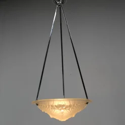 Best Pamono Signed Art Deco 1044 Lamp by Charles Schneider