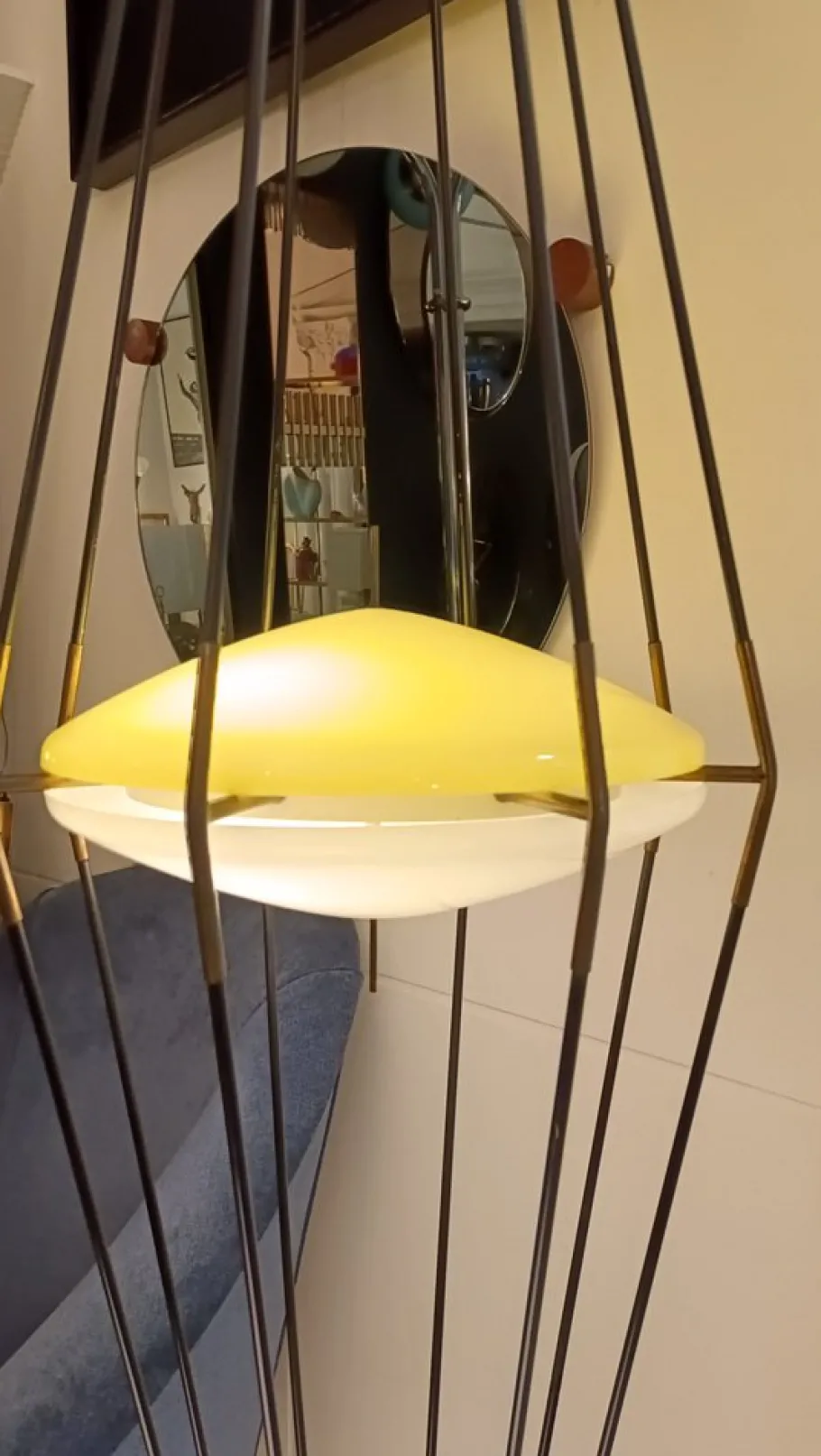 Outlet Pamono Siluro Floor Lamp by Angelo Lelli & Ettore Sottsass for Arredoluce, Italy, 1957