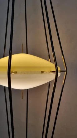 Sale Pamono Siluro Mod. 12628 Floor Lamp by Angelo Lelii for Arredoluce, 1957