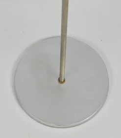 New Pamono Silver Floor Lamp, 1970s