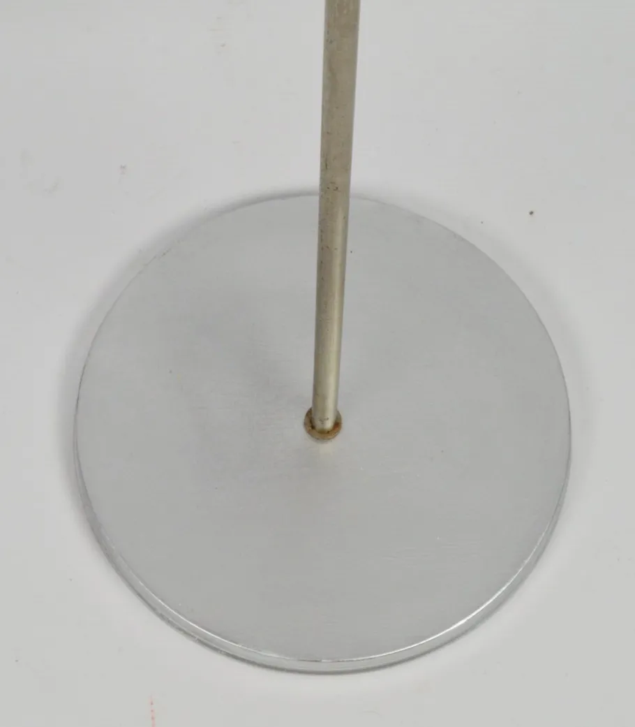 New Pamono Silver Floor Lamp, 1970s