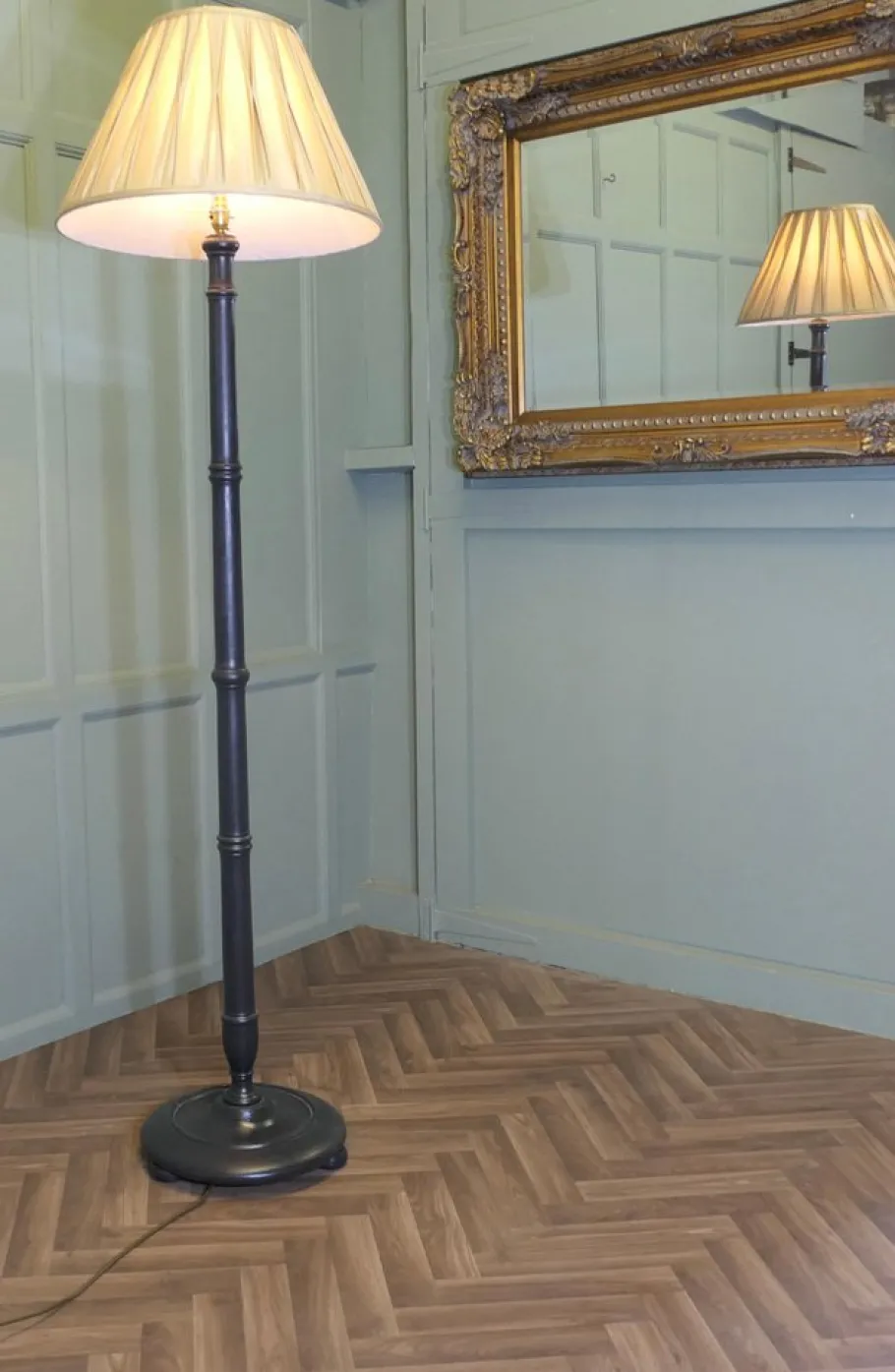 Clearance Pamono Simulated Bamboo Floor Lamp, 1920