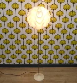 Online Pamono Sinus 172 Floor Lamp by Poul Christiansen for Le Klint, 1971