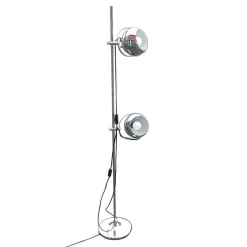 Clearance Pamono Space Age Chrome Eyeball Floor Lamp from Herda, 1970s