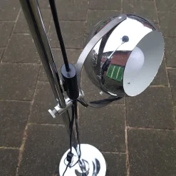 Clearance Pamono Space Age Chrome Eyeball Floor Lamp from Herda, 1970s