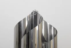 Online Pamono Space Age Chrome Floor Lamp, 1970s