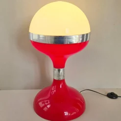 Outlet Pamono Space Age Diabolo-Shaped Floor Lamp in Plastic, 1960s