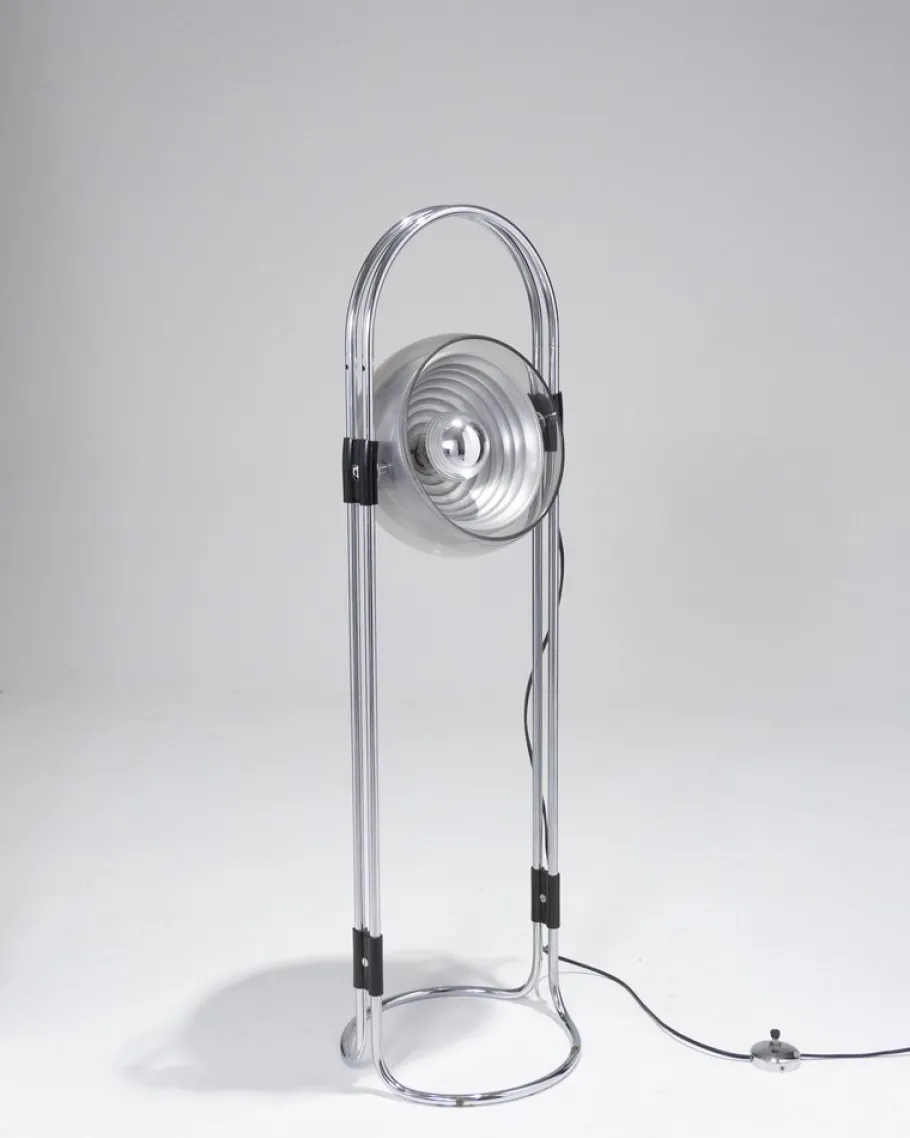 Clearance Pamono Space Age Floor Lamp by Andre Ricard for Metalarte, 1970s
