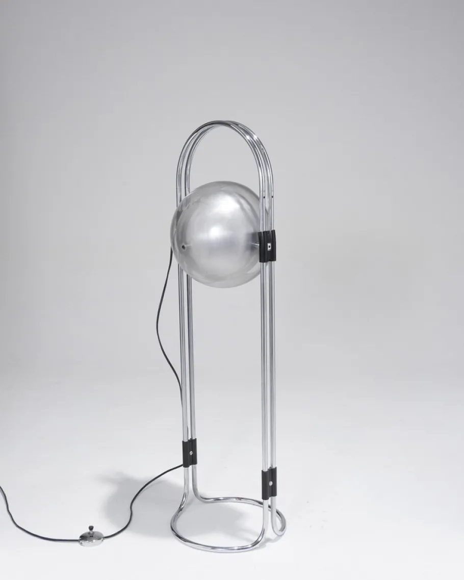 Clearance Pamono Space Age Floor Lamp by Andre Ricard for Metalarte, 1970s
