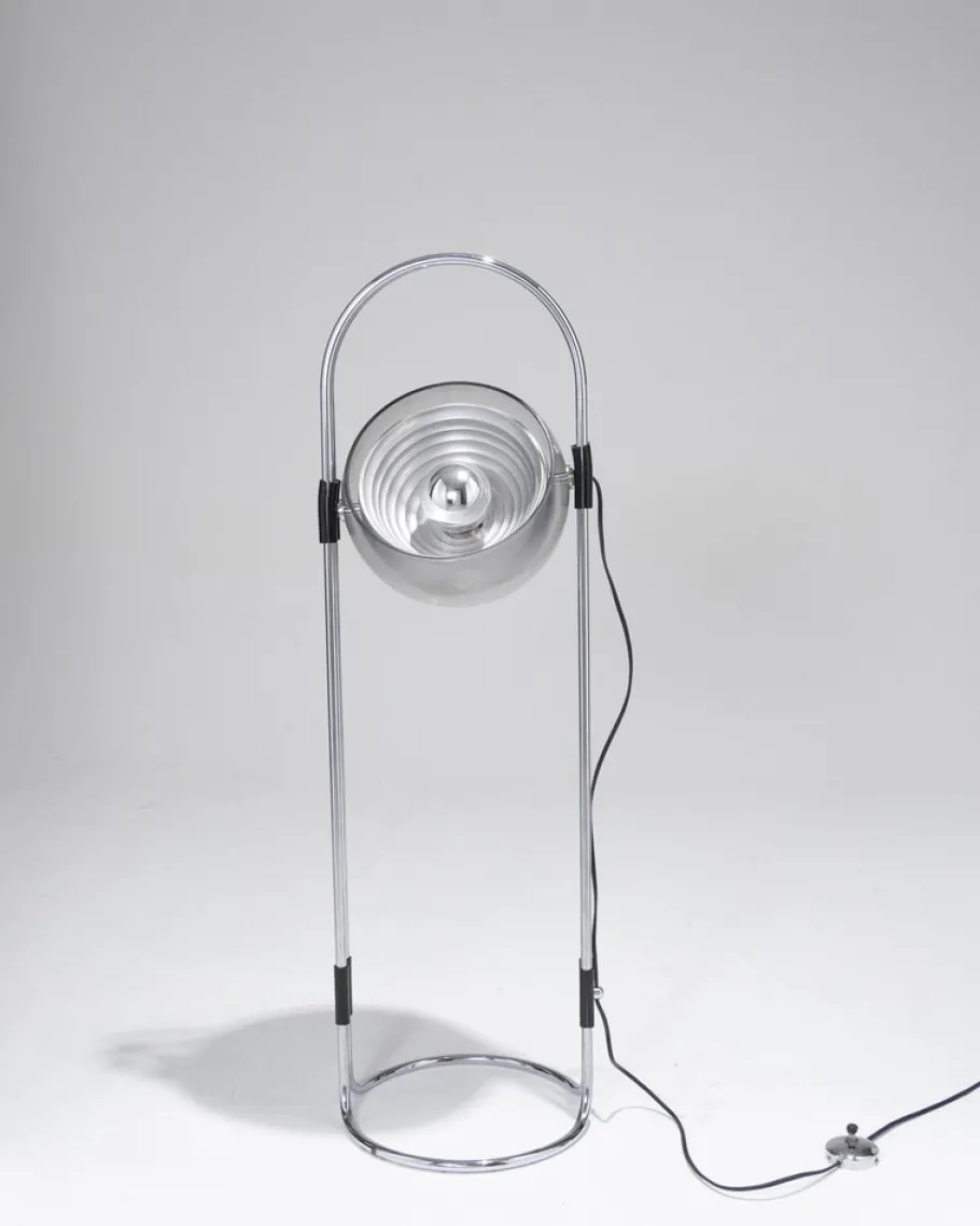 Clearance Pamono Space Age Floor Lamp by Andre Ricard for Metalarte, 1970s