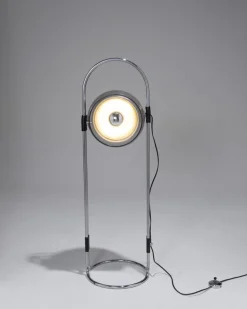 Clearance Pamono Space Age Floor Lamp by Andre Ricard for Metalarte, 1970s