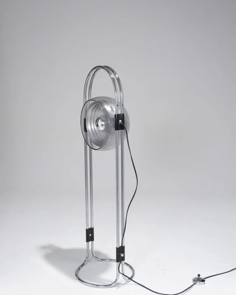 Clearance Pamono Space Age Floor Lamp by Andre Ricard for Metalarte, 1970s