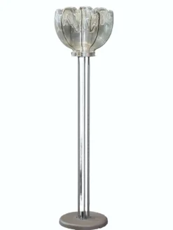 Clearance Pamono Space Age Floor Lamp from Targetti Sankey, 1970s