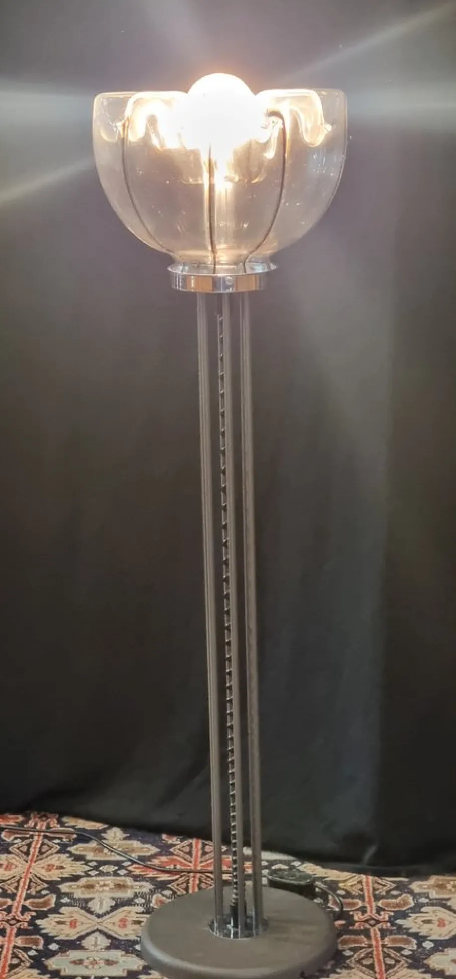 Clearance Pamono Space Age Floor Lamp from Targetti Sankey, 1970s