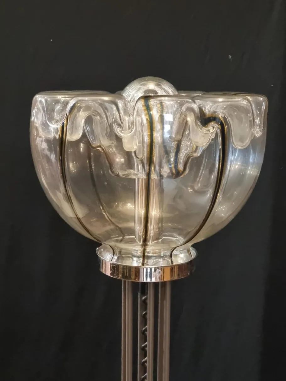 Clearance Pamono Space Age Floor Lamp from Targetti Sankey, 1970s