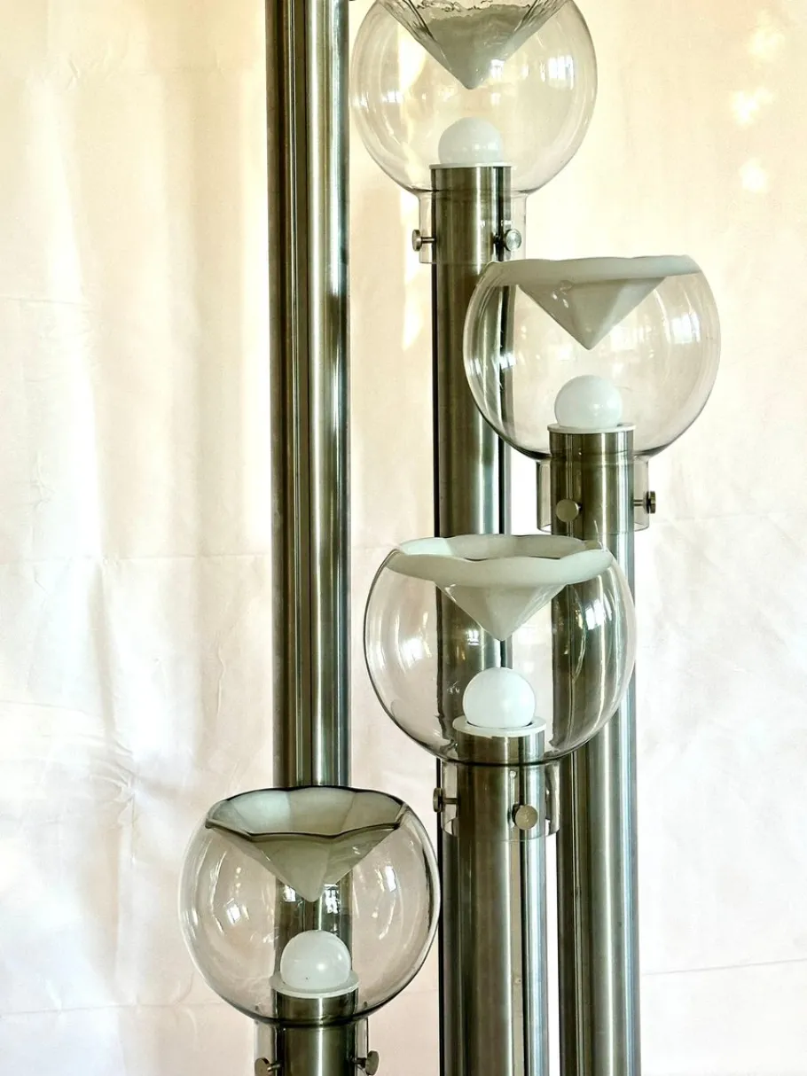 Best Pamono Space Age Floor Lamp or Pendant, 1970s