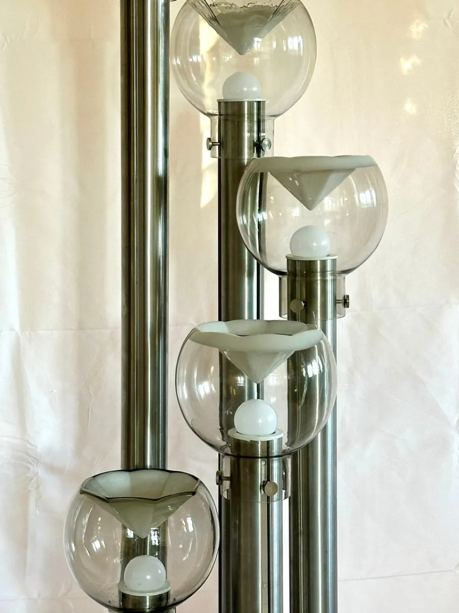 Best Pamono Space Age Floor Lamp or Pendant, 1970s
