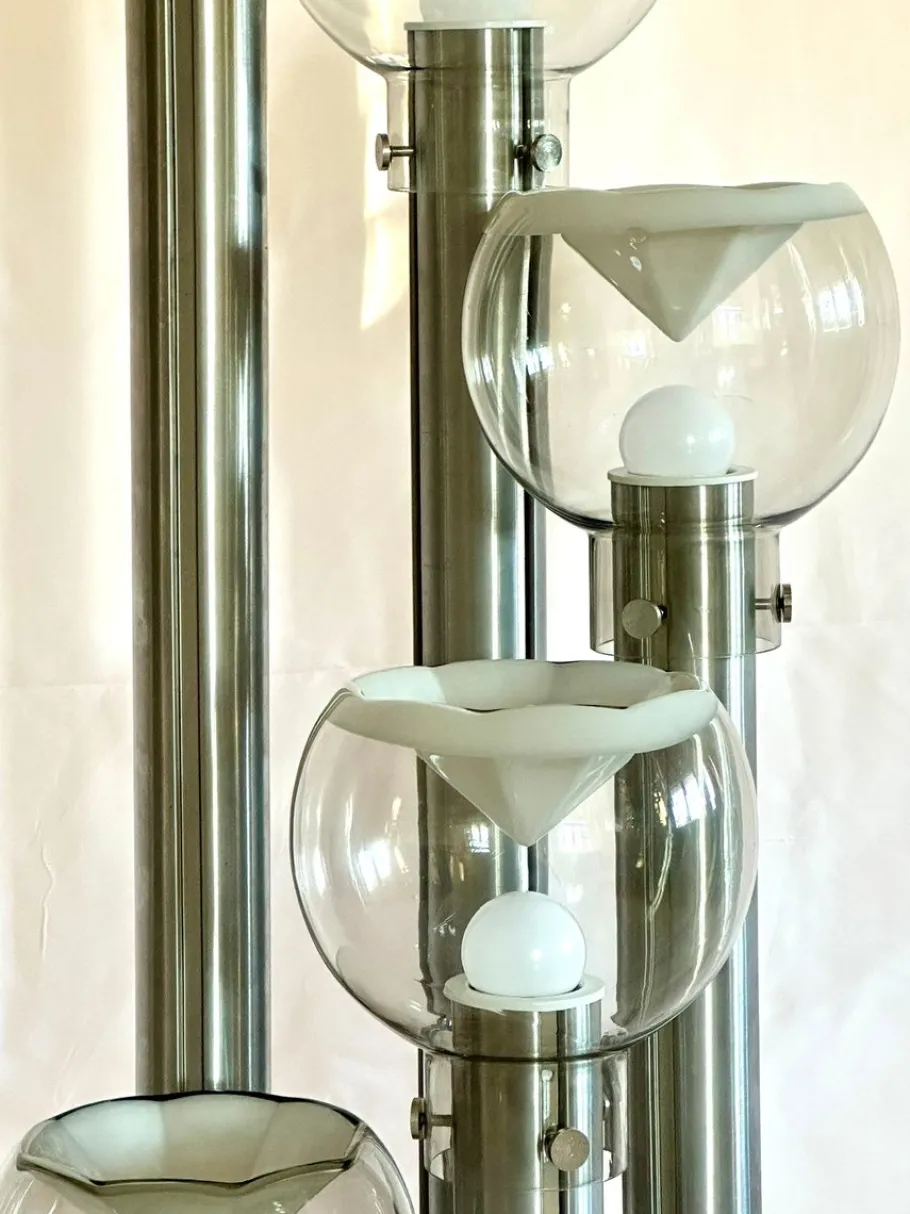 Best Pamono Space Age Floor Lamp or Pendant, 1970s