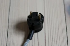 Outlet Pamono Space Age Floor Lamp with White Glass Lampshade and Wooden Tripod Base, Czechoslovakia, 1960s