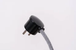 Clearance Pamono Space Age Floor Lamp with White Glass Lampshade, 1960s