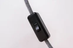 Clearance Pamono Space Age Floor Lamp with White Glass Lampshade, 1960s