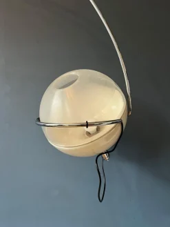 Pamono Space Age Focus Arc Floor Lamp by Fabio Lenci for Guzzini