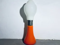 New Pamono Space Age Lipstick Floor Lamp from Mazzega, Italy