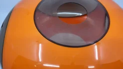 Online Pamono Space Age Orange Acrylic Glass UFO Lamp attributed to Luigi Colani, 1970s