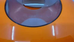 Online Pamono Space Age Orange Acrylic Glass UFO Lamp attributed to Luigi Colani, 1970s