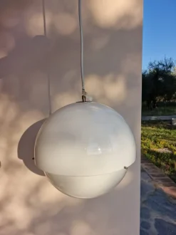 Best Pamono Space Age Pendant Lamp by Luigi Bandini Buti for Kartell, 1960s