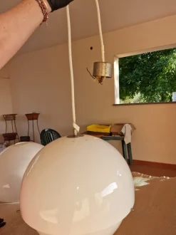 Best Pamono Space Age Pendant Lamp by Luigi Bandini Buti for Kartell, 1960s