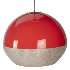 Sale Pamono Space Age Pendant Lamp in Red Plastic