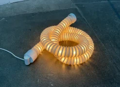 Online Pamono Space Age Postmodern Model Boalum Snake Floor Lamp by Livio Castiglioni and Gianfranco Frattini for Artemide, 1970s