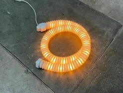 Online Pamono Space Age Postmodern Model Boalum Snake Floor Lamp by Livio Castiglioni and Gianfranco Frattini for Artemide, 1970s