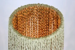 Best Pamono Space Age Rocket Floor Lamp with a Braided String, Former Czechoslovakia, 1960s