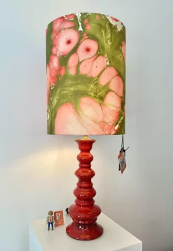 Online Pamono Space Age Tall Fat Lava Floor Lamp in Pagoda Shape, West Germany, 1960s