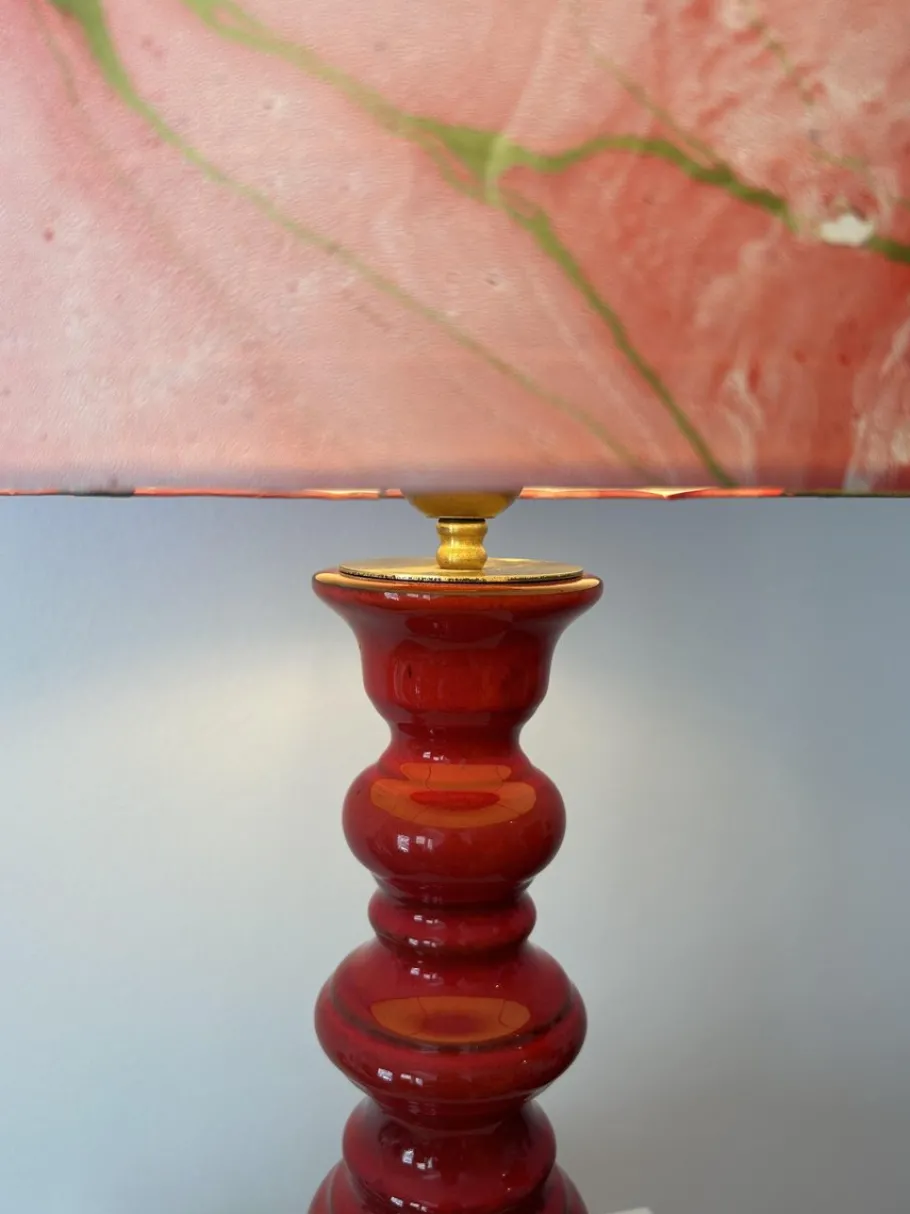 Online Pamono Space Age Tall Fat Lava Floor Lamp in Pagoda Shape, West Germany, 1960s