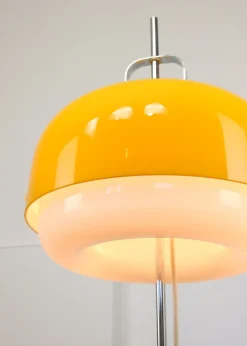 Online Pamono Space Age Yellow Medusa Floor Lamp by Luigi Massoni for Guzzini, 1970s