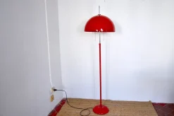 New Pamono Spanish Height-Adjustable Mushroom Floor Lamp, 1970s