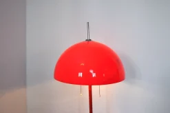 New Pamono Spanish Height-Adjustable Mushroom Floor Lamp, 1970s
