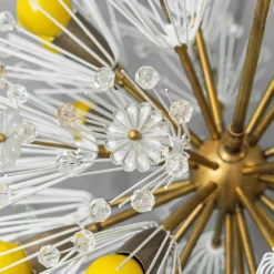 Sale Pamono Sputnik Flocon 12-Light Chandelier, 1960s