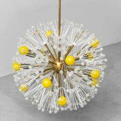 Sale Pamono Sputnik Flocon 12-Light Chandelier, 1960s